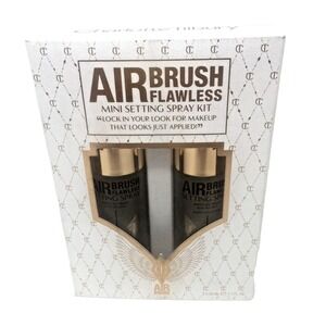 Charlotte Tilbury Airbrush Flawless Mini Setting Spray Kit 2 Bottles New in Box